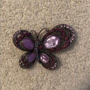 Butterfly broach